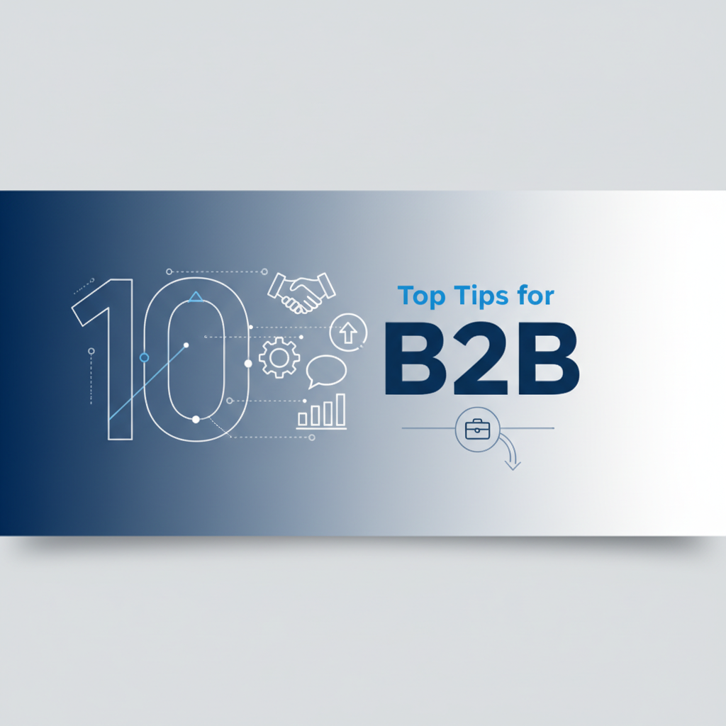 Top 10 Tips for B2B Marketing and Sales Success